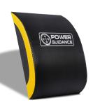 POWER GUIDANCE Ab Exercise Mat - Full Range of Motion Abdominal & Core Trainer - Sit Up Pad for Intense Ab Workouts - Black 14.2 x 11.8 - Buy Online on GoSupps.com