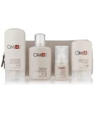 OM4 Dry 4-Step RegiMEN & Travel Bag - Men's Cleanser Toner Serum Moisturizer - 4 ct | International Shipping Available - Buy Online on GoSupps.com