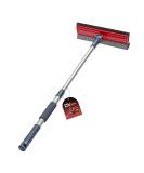 DSV Professional Window Squeegee | 2-in-1 Cleaner with Sponge & Rubber Strip | Telescopic Pole | 127.5cm Extension | Multi-Angle Cleaning - Buy Online on GoSupps.com