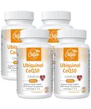 Ubiquinol CoQ10 600mg Softgels - Active Form of CoQ10 Plus Vitamin E & Omega 3 6 9 - Advanced Antioxidant Coenzyme Q10 Supplement for Heart & Brain (180 Count) - Buy Online on GoSupps.com