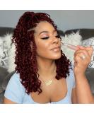 12 Inch Goddess Box Braids Crochet Hair Bob | Curly Ends Synthetic Extensions - Pack of 8 TBUG - Buy Online on GoSupps.com