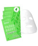 Patchology Press Reset Aloe Vera Face Mask - Moisturizing Lavender & Vitamin B5 Sheet Masks for Skin Relaxation - Ideal for Sun-Exposed Skin (4 Count) | International Shipping Available - Buy Online on GoSupps.com