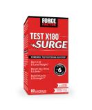 Test X180 Surge Testosterone Booster - Build Muscle Burn Fat Lower Estrogen | Force Factor 60 Capsules - Buy Online on GoSupps.com