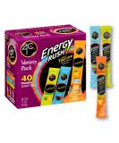 4C Energy Rush Stix, Single Serve Water Flavoring Packets, Sugar Free with Taurine, On the Go Bundle 40 Count (Variety Pack, 1 Pack) 11 Ounce (Pack of 1) - Buy Online on GoSupps.com