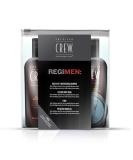 American Crew Gift Set: Hair Forming Cream, Men's Shampoo, Body Wash, & Precision Shave Gel Travel Kit - Buy Online on GoSupps.com