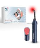 REDLOOK Red Light Therapy Device for Cold Sore & Canker Sore Treatment - Infrared Therapy for Pain Relief in Lips  Mouth  Nose  Ear  Knee  Feet - Removable Tip Included - Buy Online on GoSupps.com