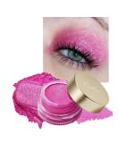 Oulac Glitter Eyeshadow Metallic Finish - Waterproof High Impact Pink Eyeshadow | Long-Lasting Christmas Makeup | Vegan Formula 12g (09) Pink Lady - Buy Online on GoSupps.com