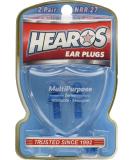 Buy Hearos Multi-Purpose Reusable Silicone Ear Plugs - 2 Pairs with Free Case | International Shipping Available - Buy Online on GoSupps.com