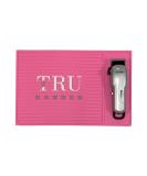 TRU BARBER MAT 13X 9 (PINK) Flexible PVC Station Mat, Professional Mat, Salon and Barbershop work Station pads, Beauty salon tools hair stylist, Counter mat for clippers, Anti-slip - Buy Online on GoSupps.com