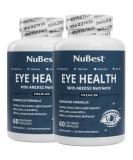 NuBest AREDS 2 Eye Vitamins - Vegan Eye Health Supplement with Lutein Zeaxanthin & Bilberry | 120 Capsules for Optimal Vision Care - Buy Online on GoSupps.com