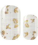 Avoa Beauty Nail Film - Off the Grid | White Gold Transparent Nail Art Wraps | Long-Lasting Self-Adhesive Design for Stunning Nails - Buy Online on GoSupps.com
