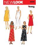 New Look Sewing Pattern 6866 Misses Dresses, Size A (S-M-L-XL) - Buy Online on GoSupps.com