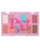 PYT BEAUTY Highly Pigmented Eyeshadow Palette with Party in the Nude Shades Hypoallergenic Vegan Makeup 1 Count Talc Free - Buy Online on GoSupps.com