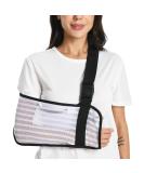 Arm Sling for Shoulder & Elbow Injury - Medical Immobilizer with Padded Strap | Breathable Support for Torn Rotator Cuff - Universal Fit for Men & Women - Buy Online on GoSupps.com