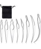 8-Piece Dreadlocks Tool Set for Sisterlocks & Extensions - Hair Locking & Tightening Accessories for Christmas Braids (Silver) - Buy Online on GoSupps.com