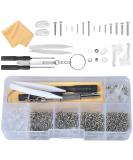 Cozlly 500-Piece Screw Repair Set | Optician Tool Screws Glasses & Jewelry Repair Kit with Screwdriver - Buy Online on GoSupps.com