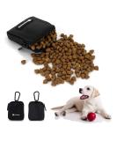 COOWOON Waterproof Dog Treats & Hand-Free Training Bags | Ideal for Dog Training - Black 3.0 - Buy Online on GoSupps.com