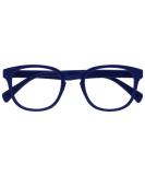 Opulize Fun Round Blue Reading Glasses +2.00 Magnification | Scratch Resistant | Spring Hinges | Unisex - Buy Online on GoSupps.com