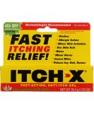 ITCH-X Anti-Itch Gel 1.25 oz (Pack of 2) - Fast-Acting Relief for Itchy Skin - Buy Online on GoSupps.com