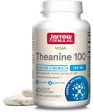 Jarrow Formulas Theanine 100 - 100 mg, 60 Veggie Caps | Calm & Focus Supplement - Buy Online on GoSupps.com