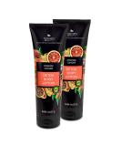 Nature's Beauty Orange Ginger Detox Body Lotion 2-Pack - Vitamin C Moisturizer with Sunflower, Almond, Avocado Oils - 8 oz Each - Buy Online on GoSupps.com