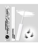Mavphnee Lash Bond Waterproof Eyelash Glue | Strong Hold Long Lasting Adhesive with Super Thin Brush Ideal for International Shipping - Buy Online on GoSupps.com