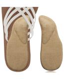 Arch Support Shoe Insoles with Gel Inserts for Pressure Relief - Small Latte - Buy Online on GoSupps.com