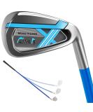 Prowithlin Golf Swing Trainer Aid - 7 Iron Golf Training Aid for Strength, Grip, Tempo & Flexibility Training | Golf Accessories for Men - Buy Online on GoSupps.com