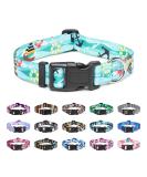 Mercano Adjustable Dog Collar - Soft Nylon Comfort & Stylish Pattern for Small & Medium Dogs Puppies & Cats - Sailing Design - Buy Online on GoSupps.com