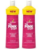 2 x The Pink Stuff Stardrop Miracle Cream Cleaner 500ml - Buy Online on GoSupps.com