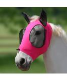 Buy Harrison Howard Stretchable Horse Mask XL - UV Protection Breathable Comfortable & Gentle - Ros Pink - Buy Online on GoSupps.com