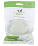 Buy Green Konjac Sponge - Best Eco-Friendly Cleansing & Exfoliating Facial Sponge for All Skin Types - Buy Online on GoSupps.com