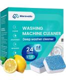28-Tablets Fresh Washing Machine Cleaner, Eco Friendly Deep Cleaning And Deodorize 1-Year Supply, Professional Washer Machine Cleaner Suitable For All Washer Machines Including HE Front Loader & Top Load Washer - Buy Online on GoSupps.com
