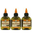 Difeel Premium Natural Shea Butter Hair Oil 2.5oz (3-Pack) - Nourishing Treatment for Hair Growth & Moisture - Buy Online on GoSupps.com