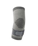 Rehband Knitted Elbow Sleeve - Elbow Support for Work Sports & Daily Life | Stabilizes Joints & Muscles | Grey | Large/X-Large - Buy Online on GoSupps.com