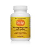 Smidge Morning Magnesium Capsules - 120 ct. Pure Supplement for Natural Energy Boost - Buy Online on GoSupps.com