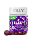 OLLY Sleep Gummy 50 Count - Natural Sleep Aid Supplement - Buy Online on GoSupps.com