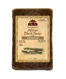 OKAY Pure Naturals African Black Soap Sandlewood 5.5oz - Premium Natural Skincare for All Skin Types - Shop Internationally - Buy Online on GoSupps.com