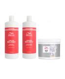 Wella Professionals Color Fresh Mask Temporary Colour Refresh Treatment Semi-Permanent Hair Dye Hair Gloss Treatment for Blonde Hair Pearl Blonde Hair Dye & Invigo Color Brilliance Colour Protection Shampoo & Conditioner 1l - Buy Online on GoSupps.com