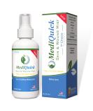 MEDIQUICK Skin & Wound Mist Treatment | Healing First Aid Spray for Cuts, Burns, and Scrapes | Soothes Itching, Inflammation | 4oz Bottle - Buy Online on GoSupps.com