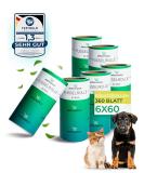 Simplyhack Lint Roll - 6 Pack Replacement Rolls | High Adhesive Lint Roller for Animal Hair | Easily Removes Used Sheets | 360 Sheet Refill Pack - Buy Online on GoSupps.com