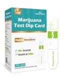 EasyHome Marijuana Test Dip Card - THC Urine Strips Kit for Home Detox - 5 Minute Instant Results - 50ng/mL Cutoff Level - Pack of 5 - Buy Online on GoSupps.com