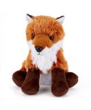 Zappi Co Kids' Plush Fox Toy from Safari Animals Collection - 23cm Soft Cuddly Stuffed Animal - Buy Online on GoSupps.com