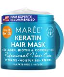 MAREE Hair Mask for Damaged Hair - Deep Conditioning Keratin Treatment for Hydration Repair & Growth | Ultimate Care for Dry Damaged Hair - Buy Online on GoSupps.com