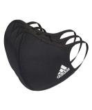 Buy adidas Unisex Face Cover Masks - Black (Pack of 3) | International Shipping Available! - Buy Online on GoSupps.com