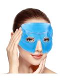 ICEHOF Eye Cooling Mask - Gel Eye Mask for Migraine Relief - Comfortable Upper Material with Storage Bag - Effective Forehead to Cheek Cooling Glasses - Buy Online on GoSupps.com