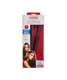 KISS Nano Titanium Flat Iron - Professional Hair Straightener with Non-Stick Plates Variable Temp Control & Ergonomic Design for International Shipping - Buy Online on GoSupps.com