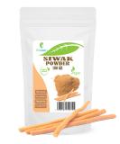 100% Natural Siwak (Miswak) Powder | Salvarado Persica | Dental Care & Tooth Whitening | 100g for Oral Health - Buy Online on GoSupps.com