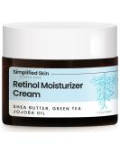 Retinol Cream for Face - 2.5% Anti-Aging Moisturizer with Vitamin E & Hyaluronic Acid | Hydrating Night Cream - 1.7 Oz - Buy Online on GoSupps.com