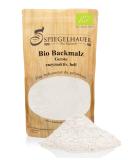 Organic barley backmalz 1kg - back malt (light) - enzyme -active and free additives - first -class malt flour for crispy bread and rolls bio barley malt 1 kg (1 Pack) - Buy Online on GoSupps.com